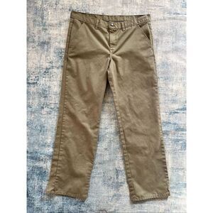 Dickies Khaki Green Straight Leg Denim Work Pants 34 x 32